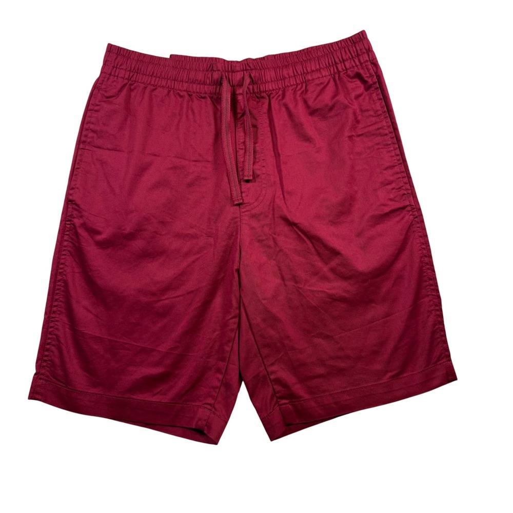 NEW UNIQLO Men Dry Stretch Easy Shorts Red Size Small